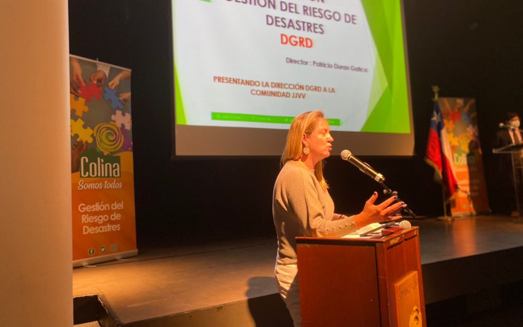 Municipio de Colina realiza presentación de Gestión de Riesgo de Desastres