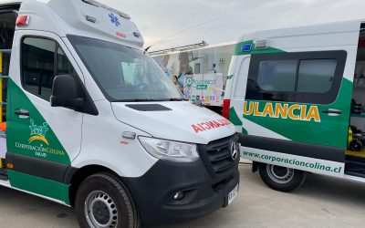 2 nuevas ambulancias llegan a Colina