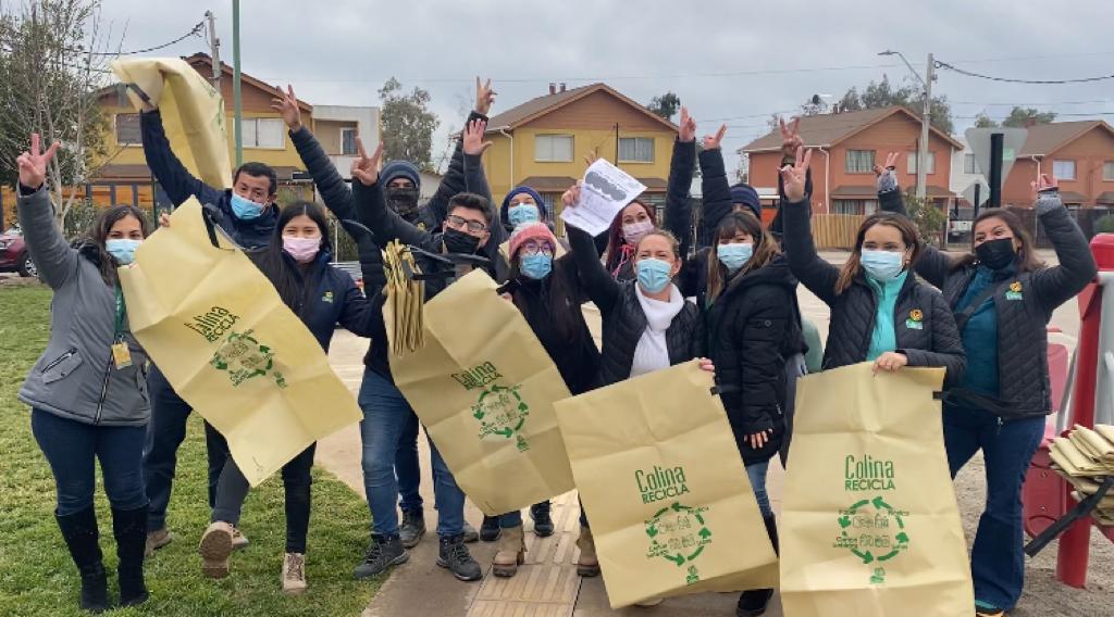 Programa piloto «Colina Recicla» visitó sector de Las Araucarias