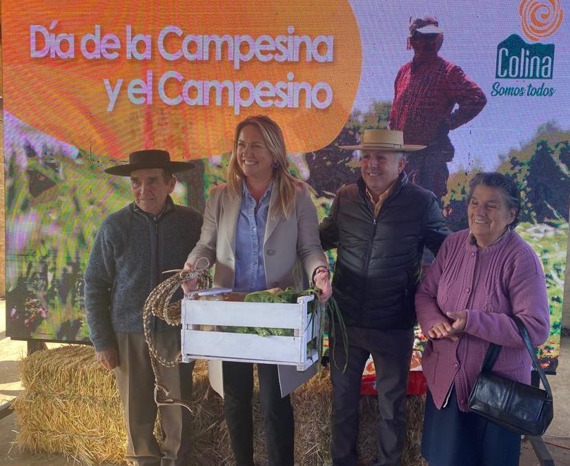 Alcaldesa de Colina refuerza y reafirma el compromiso con las campesinas y campesinos de la comuna