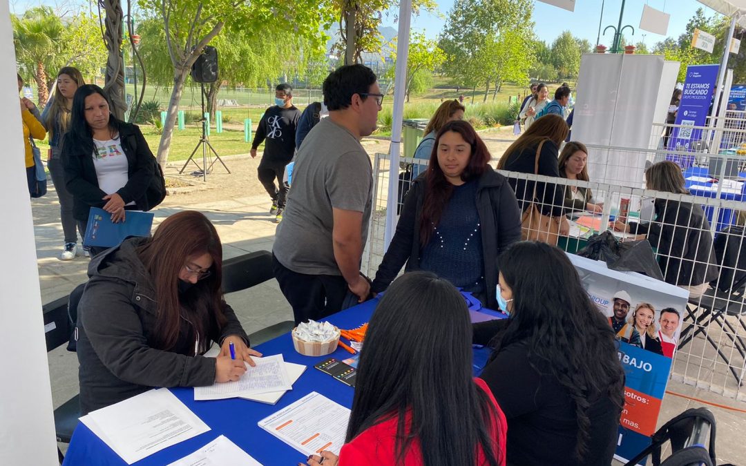 Con gran afluencia de público volvió la Feria Laboral a Colina