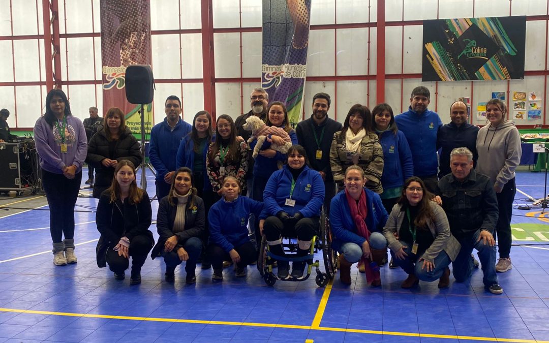 Se lleva a cabo muestra de talleres del programa de inclusión y discapacidad del municipio de Colina.