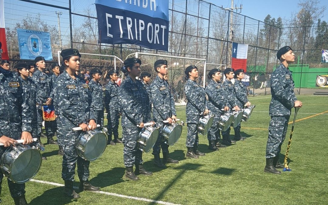 Bandas Escolares se dan cita en encuentro desarrollado en Colina