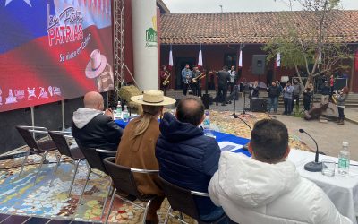 Increíble lanzamiento de las Fiestas Patrias se viven en Colina