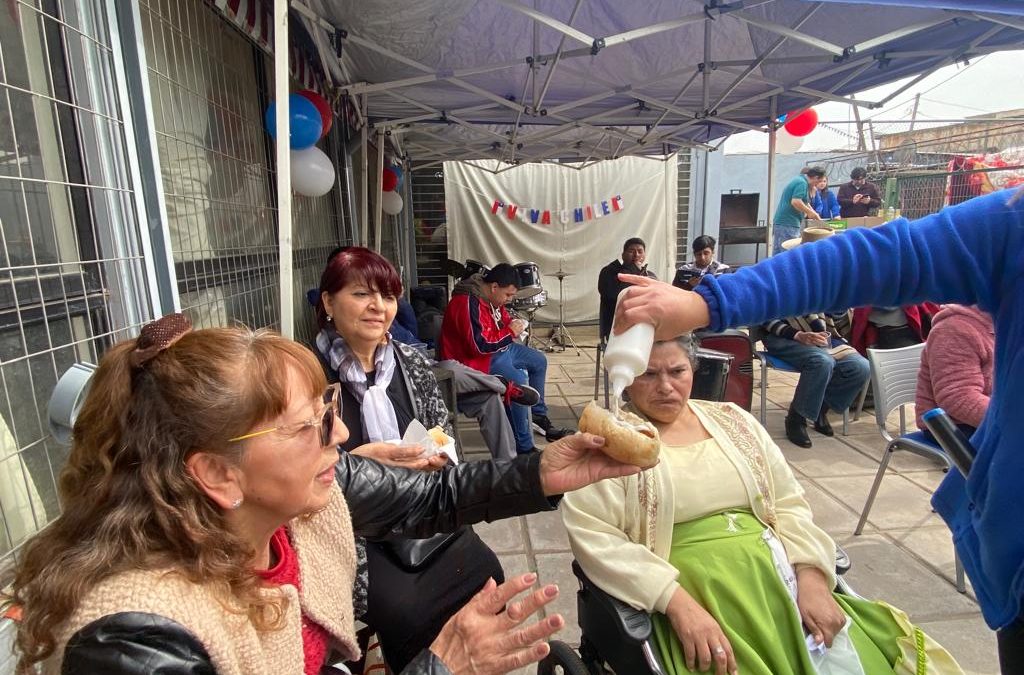 En Casa de la Discapacidad se celebran Fiestas Patrias
