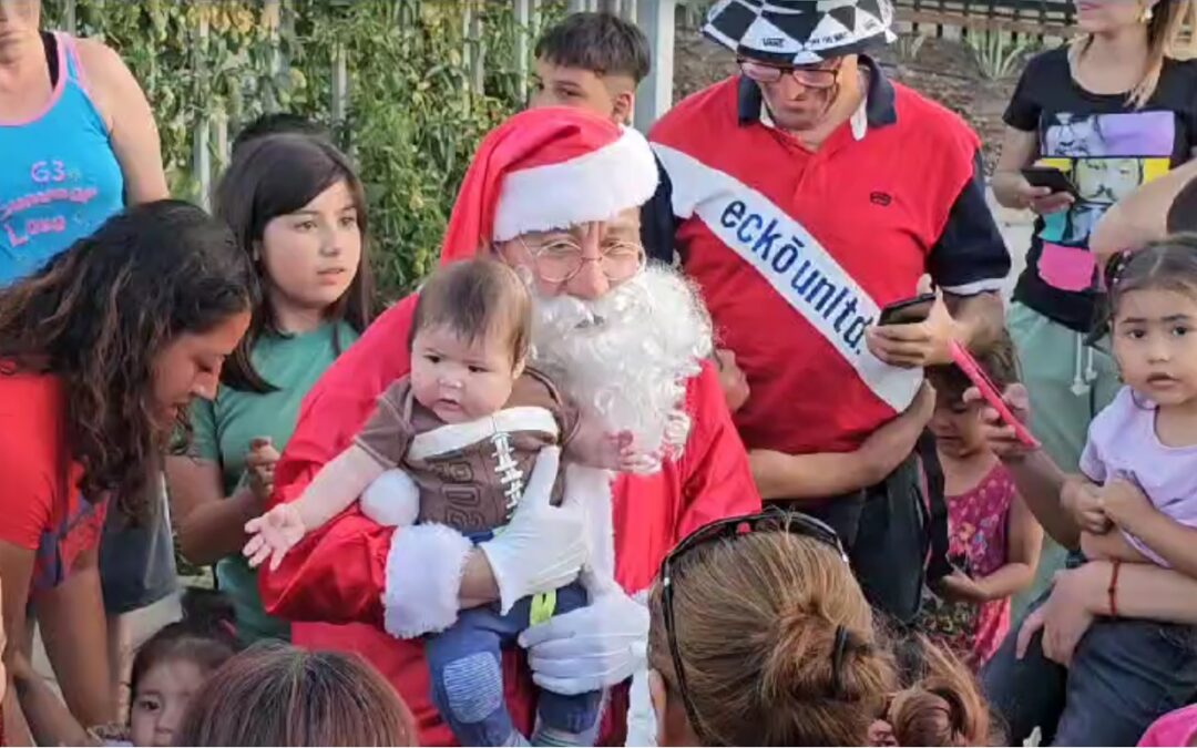 La magia de la navidad se traslada en el Tren Navideño Colina 2023