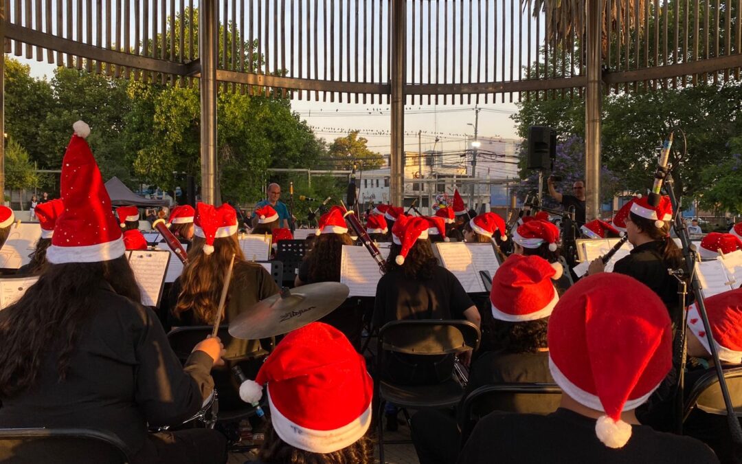 Colina le da el vamos a la navidad con un maravilloso concierto