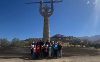 Usuarios y usuarias de CEDIAM visitan monumento a la Victoria de Chacabuco